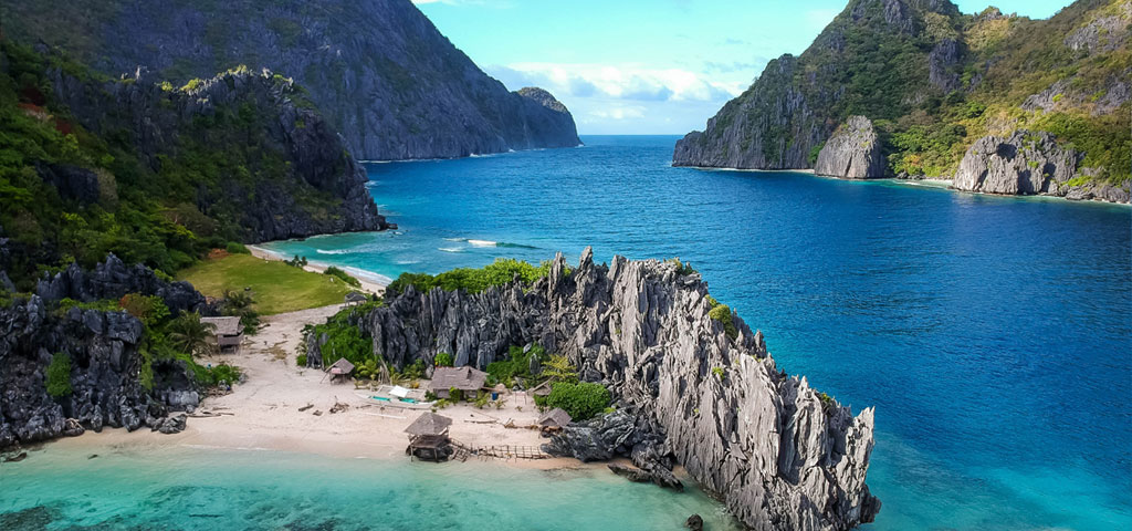 Photograph of El Nido on the Palwan island in the Philippines