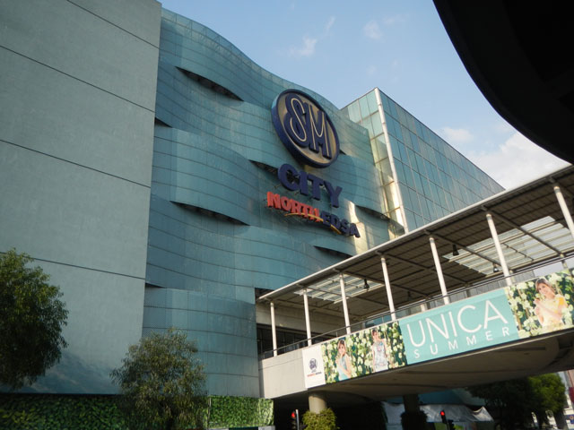 The SM City North EDSA mall in Quezon City, Metro Manila